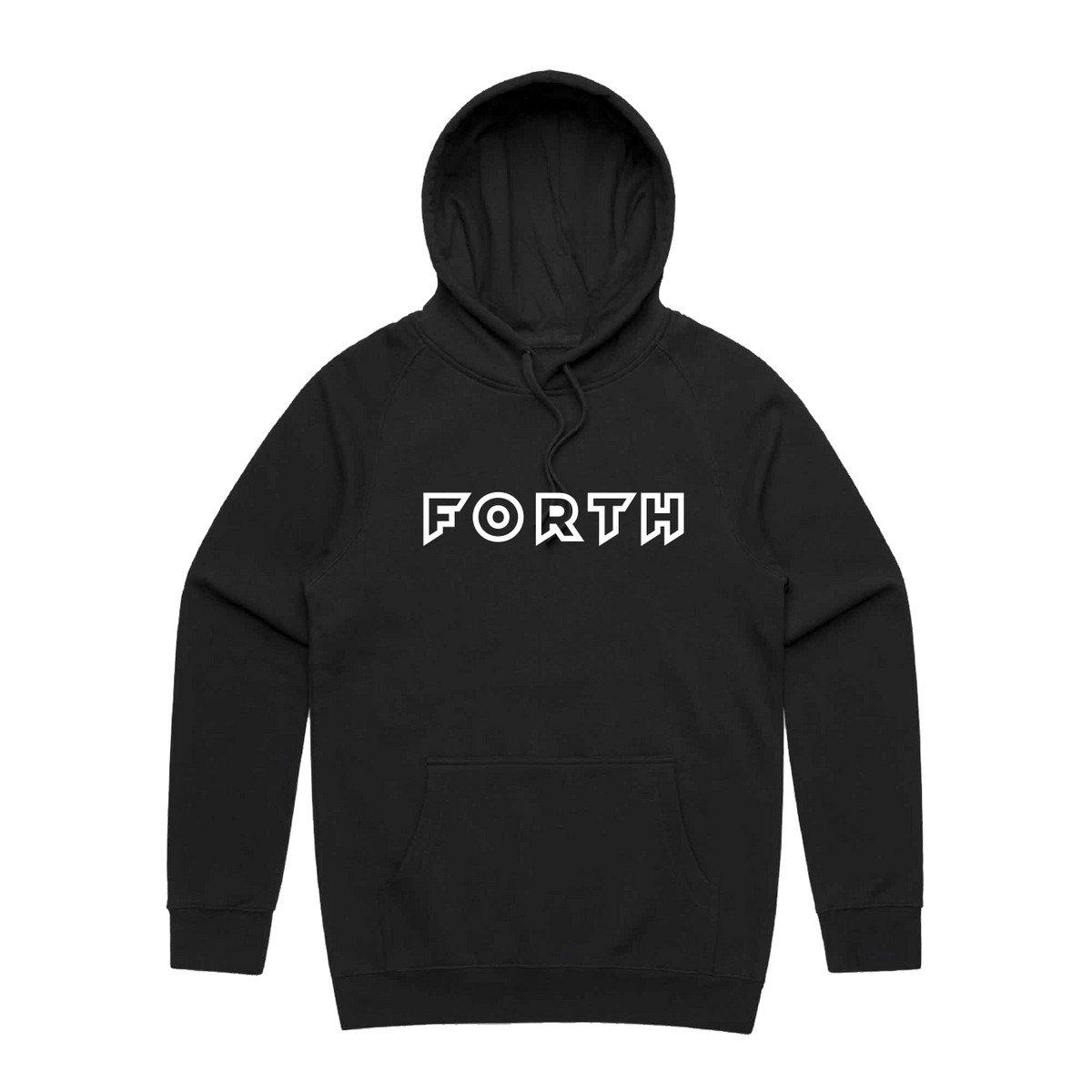 FORTH Outline Logo Hood